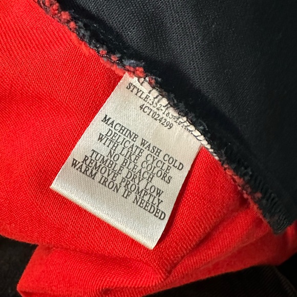 Roper Texas Flag Pieced Collared Sleeveless Button Up Top Size M - Picture 4 of 4